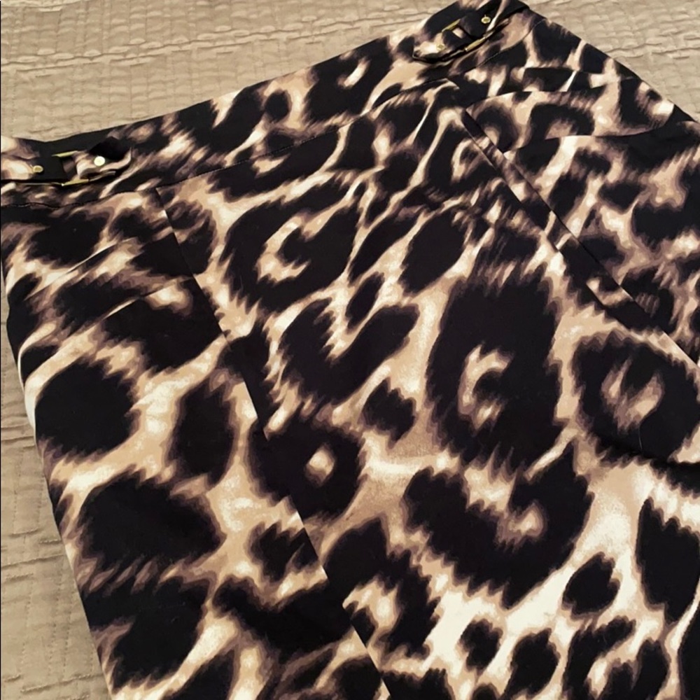 Calvin Klein skirt, animal print, size 8